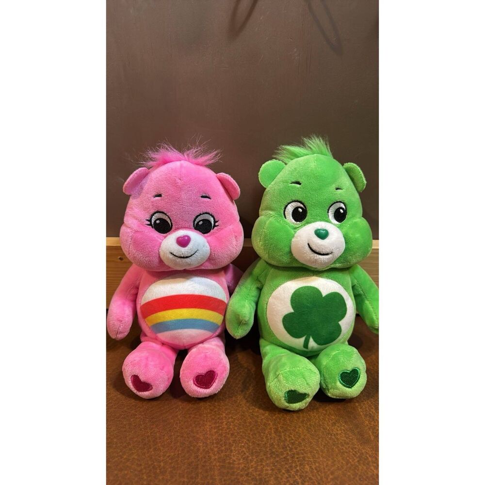 Lot of 7 Care Bears 9 inch Plush 2020 & 2021 Like New - Picture 4 of 9